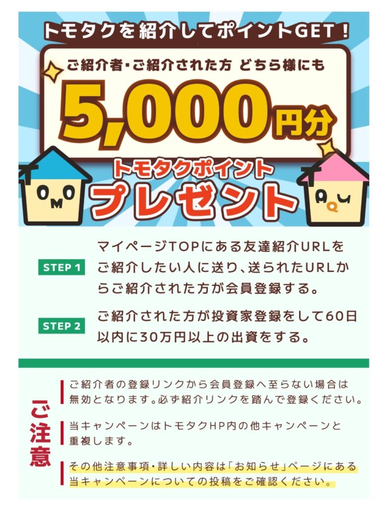 トモタク（TOMOTAQU）やってみた！投資結果と評判・実績を解説